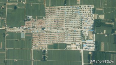 ​卫星地图看家乡第147期，传说泰安古城旧址，新泰宫里小康村汶城