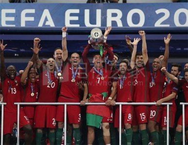 ​2016欧洲杯冠军出炉 葡萄牙1比0法国夺冠