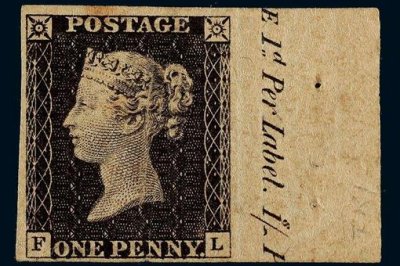 ​世界第一枚邮票多少钱?面值虽1便士,但收藏价却上千万