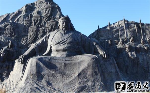 忽必烈雕像
