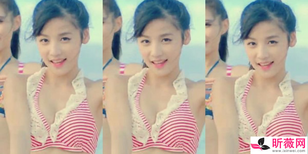 SNH48赵粤泳装胸围性感 赵粤个人资料年龄