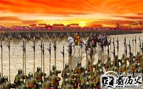 唐突厥战争画像