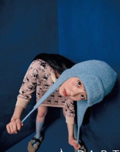 ​黄磊女儿拍时尚大片，气若幽兰，说不尽的温柔可人