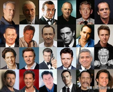 ​50位欧美男影星大乱斗，至少90%得认识吧（上）