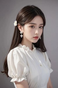 ​风华绝代的东方美女，以甜美可爱的魅力，完美定义了美